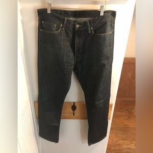 Men’s Levi’s 513 slim straight jeans, size 36x32